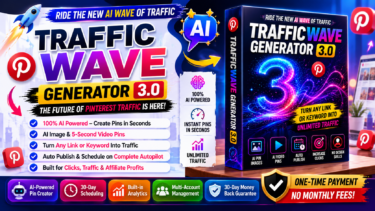 TrafficWave Generator 3.0 Review 2026: Scam or Best AI Pinterest Traffic Software?